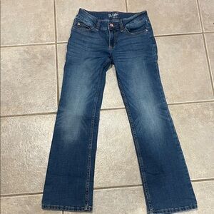 Wrangler Mid-Rise Bootcut Jeans